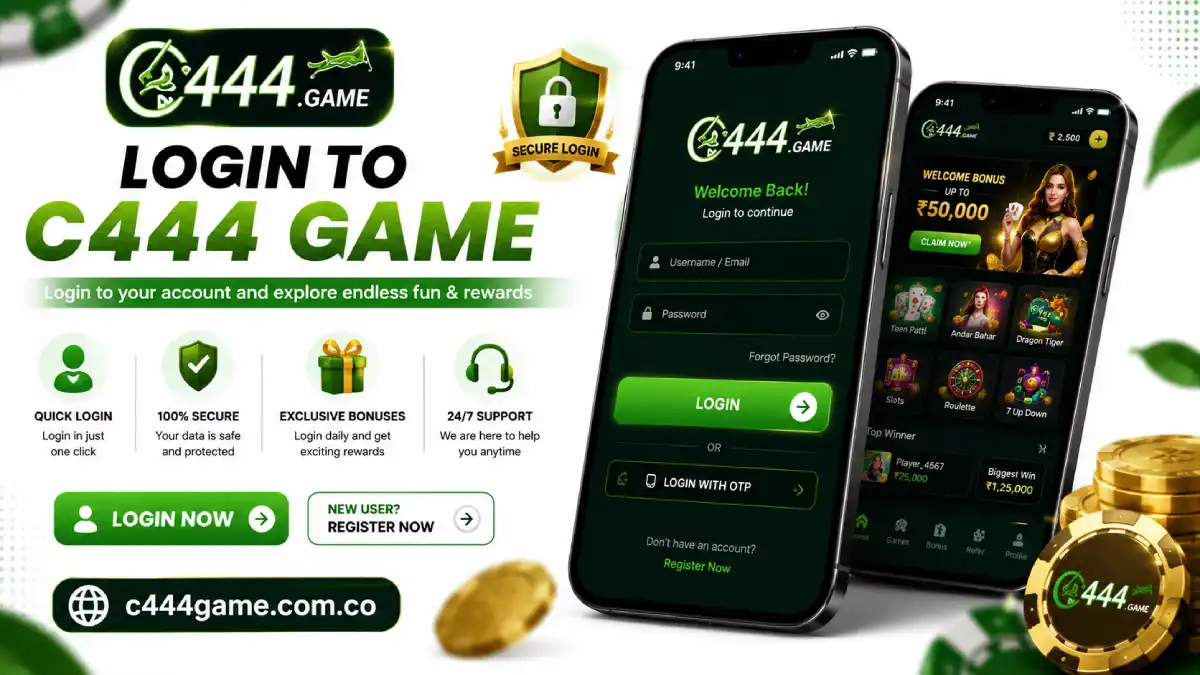 C444 Game Login
