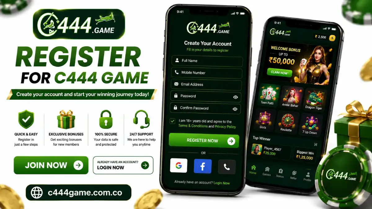 C444 Game Register